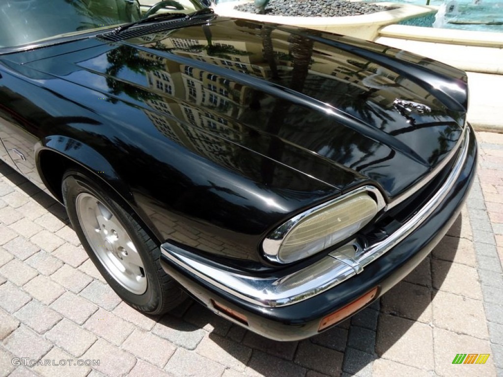 1995 XJ XJS Convertible - Black / Ivory photo #30