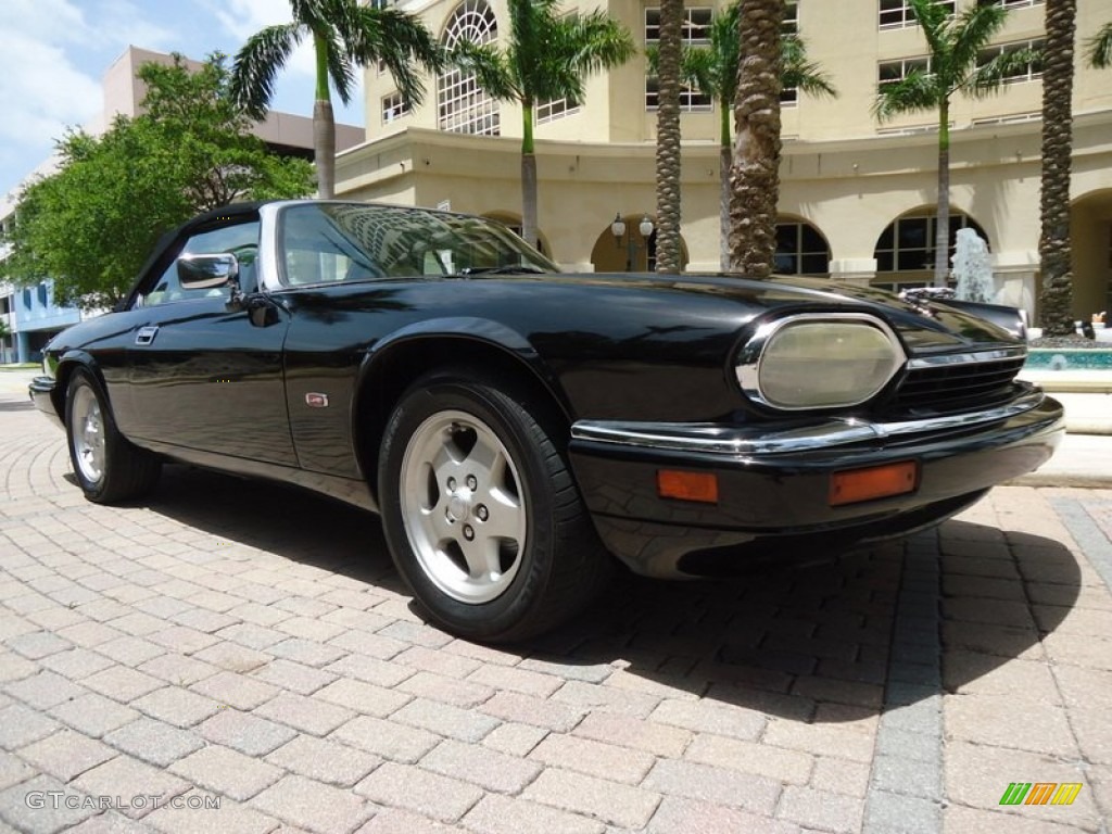 1995 XJ XJS Convertible - Black / Ivory photo #37