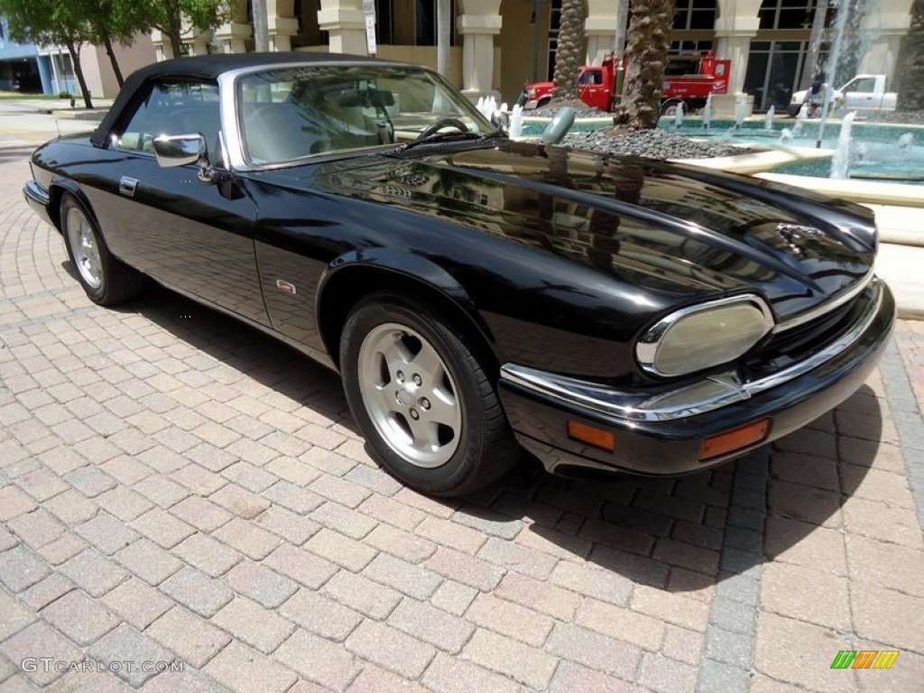 1995 XJ XJS Convertible - Black / Ivory photo #42