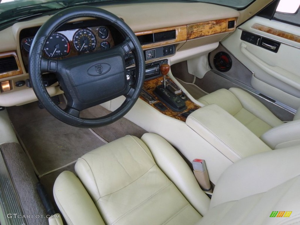 1995 XJ XJS Convertible - Black / Ivory photo #54