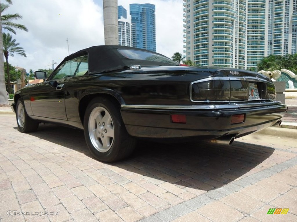 1995 XJ XJS Convertible - Black / Ivory photo #59