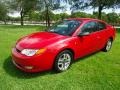 Chili Pepper Red 2004 Saturn ION 3 Quad Coupe