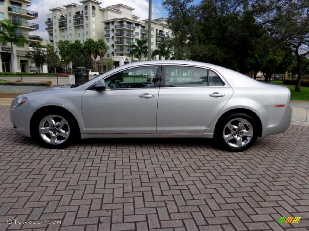 Silver Ice Metallic 2010 Chevrolet Malibu LT Sedan Exterior Photo #88635589