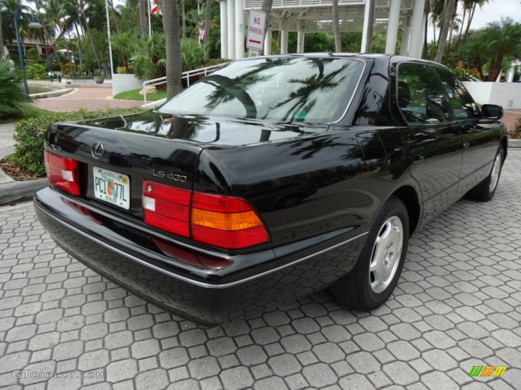 Black Onyx 2000 Lexus LS 400 Platinum Series Exterior Photo #88635835