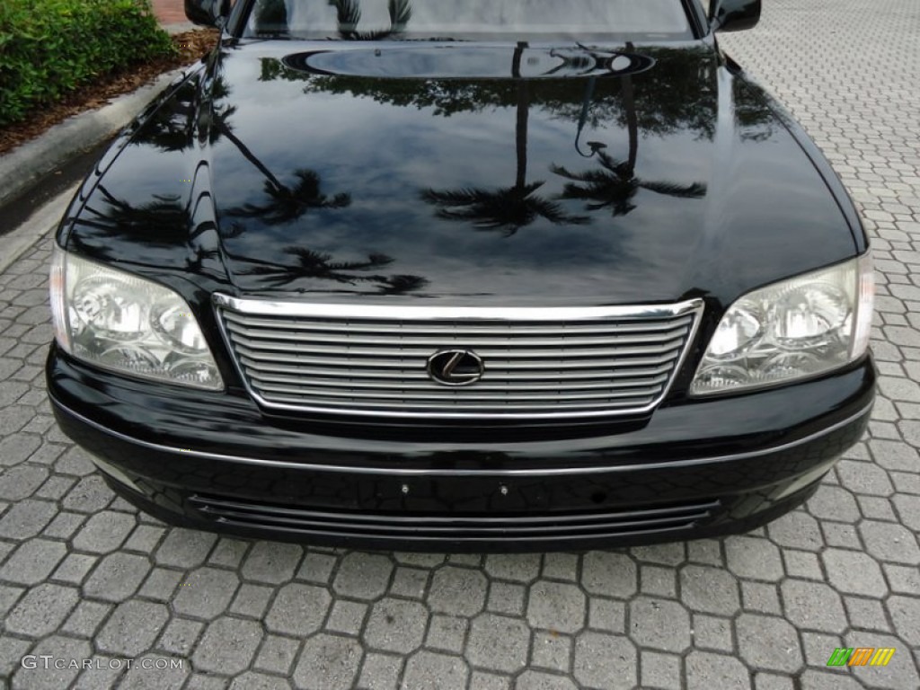 Black Onyx 2000 Lexus LS 400 Platinum Series Exterior Photo #88635868
