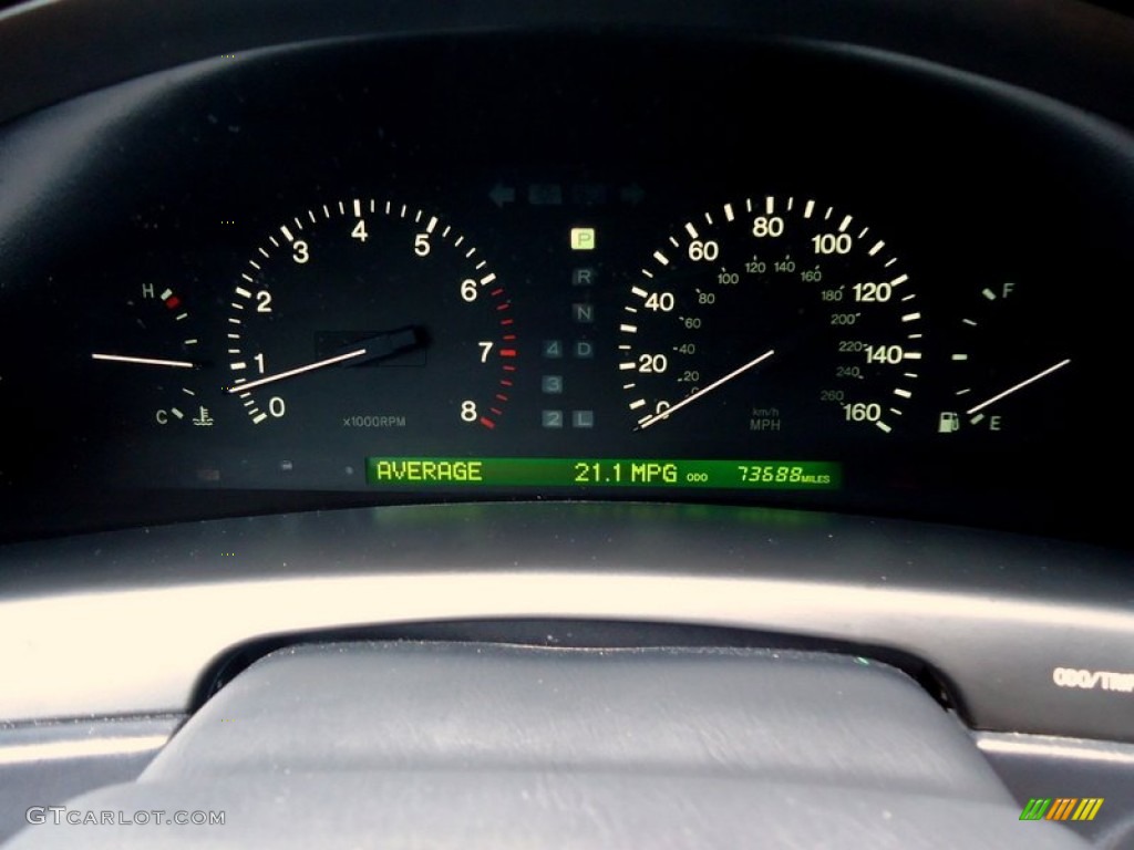 2000 Lexus LS 400 Platinum Series Gauges Photo #88636015