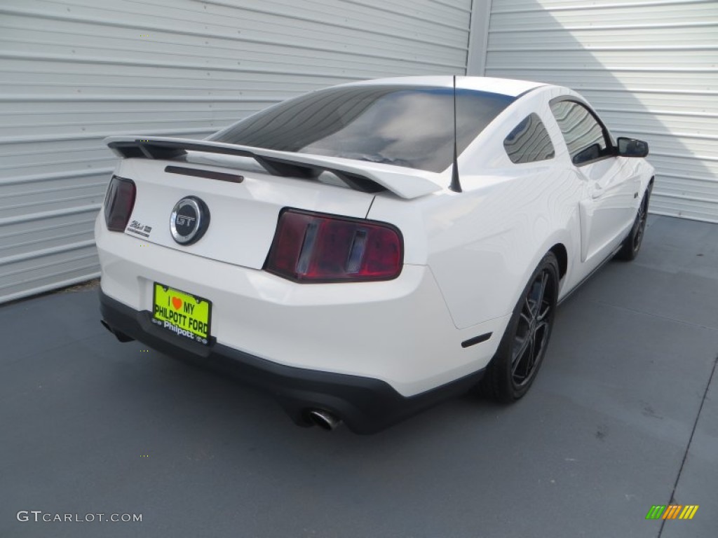 2011 Mustang GT Premium Coupe - Performance White / Saddle photo #4