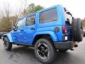 Hydro Blue Pearl 2014 Jeep Wrangler Unlimited Polar Edition 4x4 Exterior