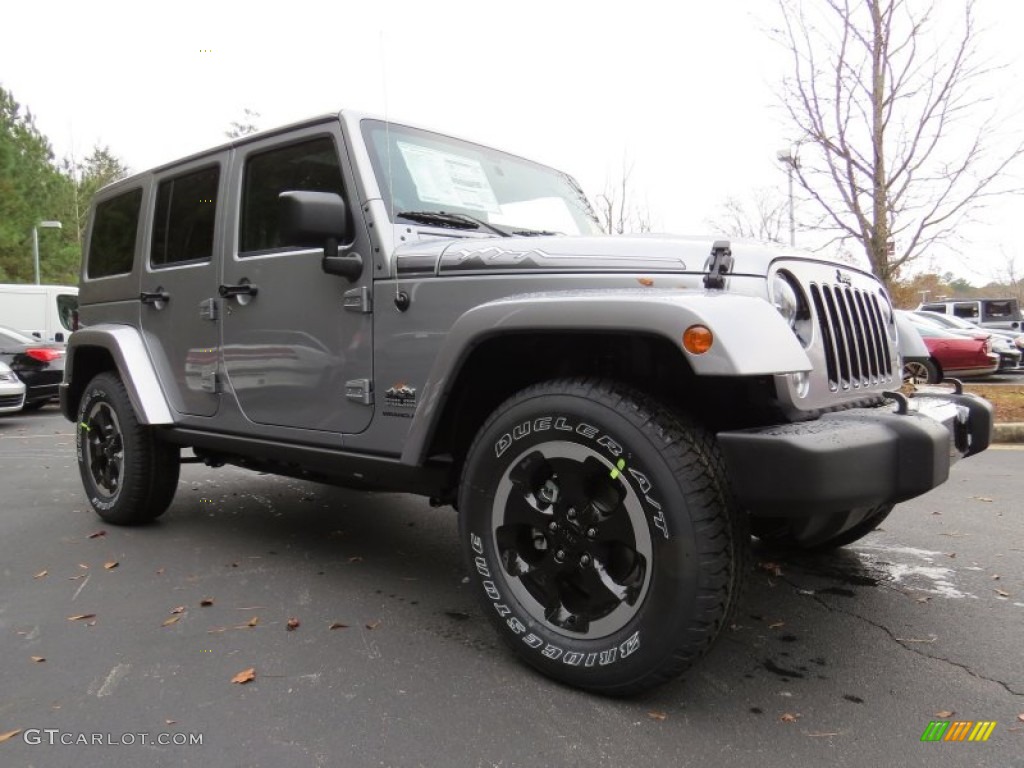 Billet Silver Metallic 2014 Jeep Wrangler Unlimited Polar Edition 4x4 Exterior Photo #88638586