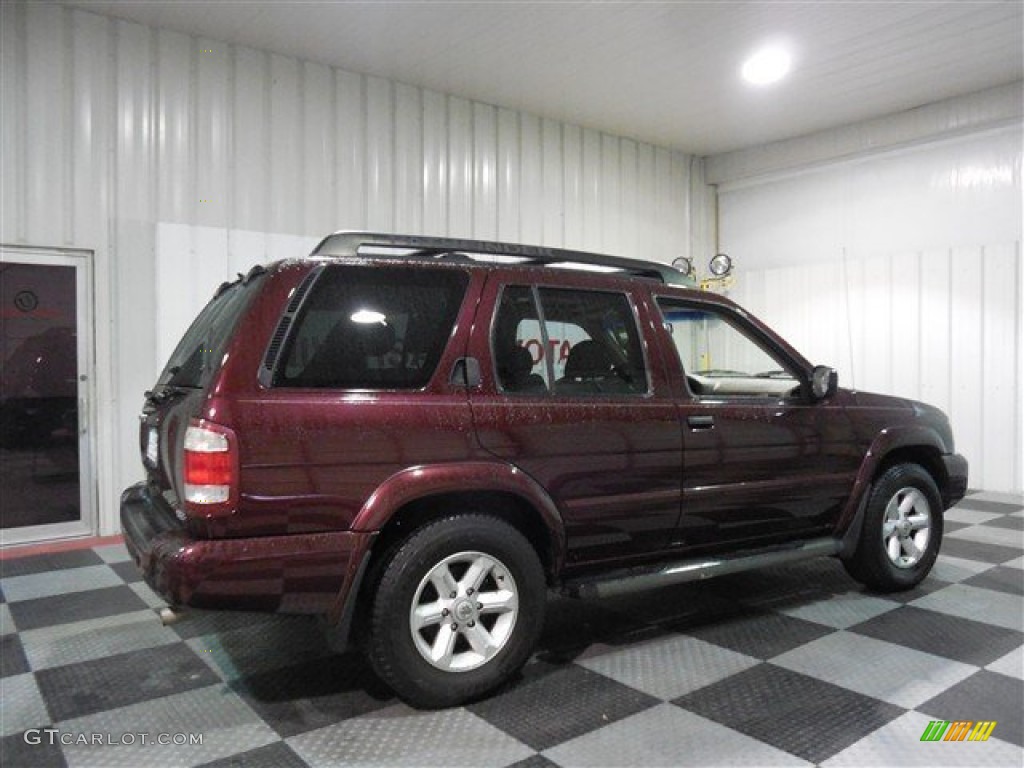 2004 Pathfinder SE - Merlot Red Pearl / Beige photo #7