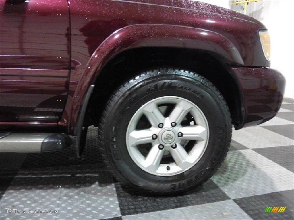 2004 Pathfinder SE - Merlot Red Pearl / Beige photo #8