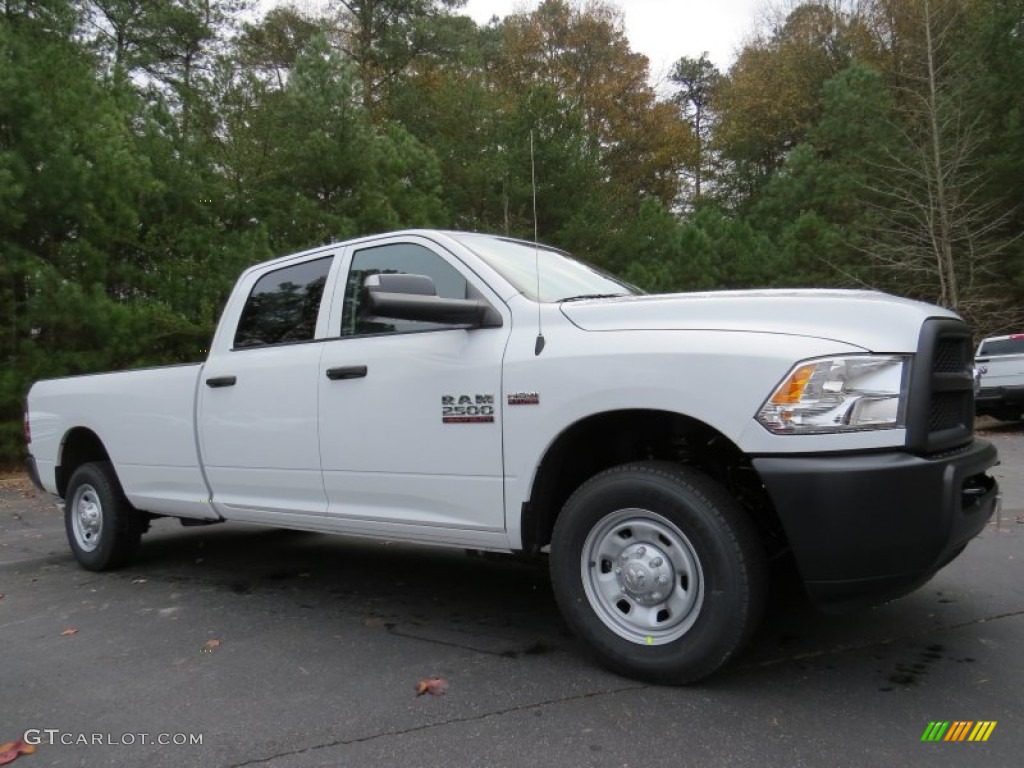 Bright White 2014 Ram 2500 Tradesman Crew Cab Exterior Photo #88640221
