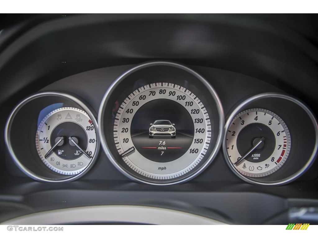2014 E 350 Cabriolet - Diamond White Metallic / Grey/Black photo #6