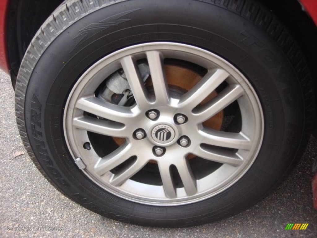 2010 Mariner V6 Premier 4WD - Sangria Red Metallic / Stone photo #28