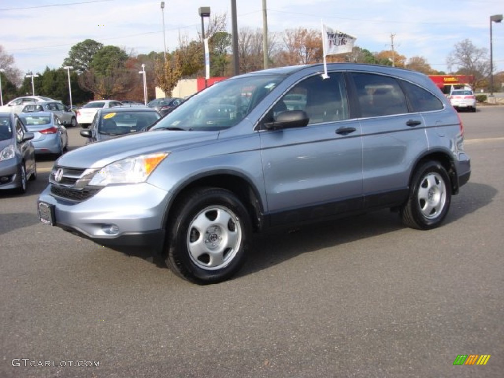 2011 CR-V LX - Glacier Blue Metallic / Gray photo #2