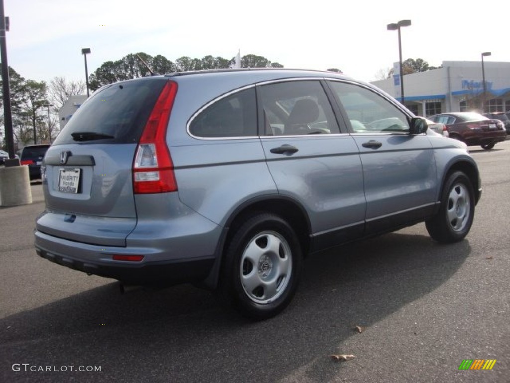 2011 CR-V LX - Glacier Blue Metallic / Gray photo #6