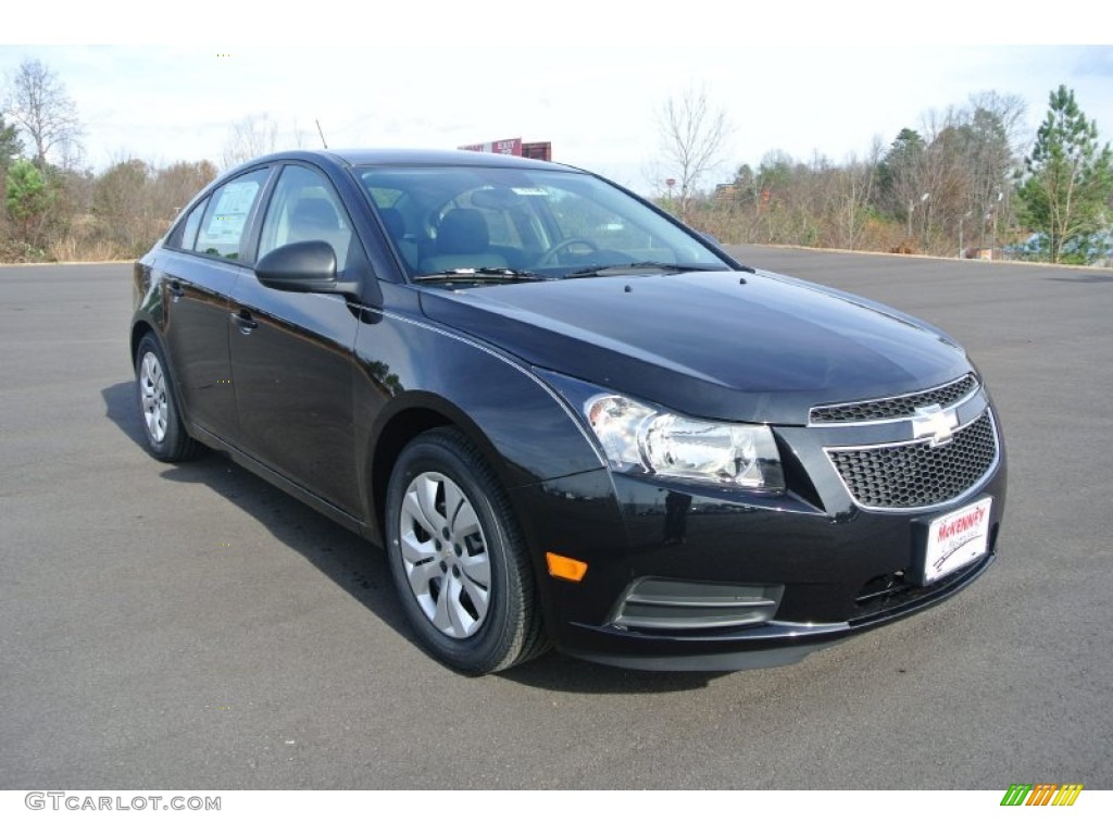 2014 Cruze LS - Black Granite Metallic / Jet Black/Medium Titanium photo #1