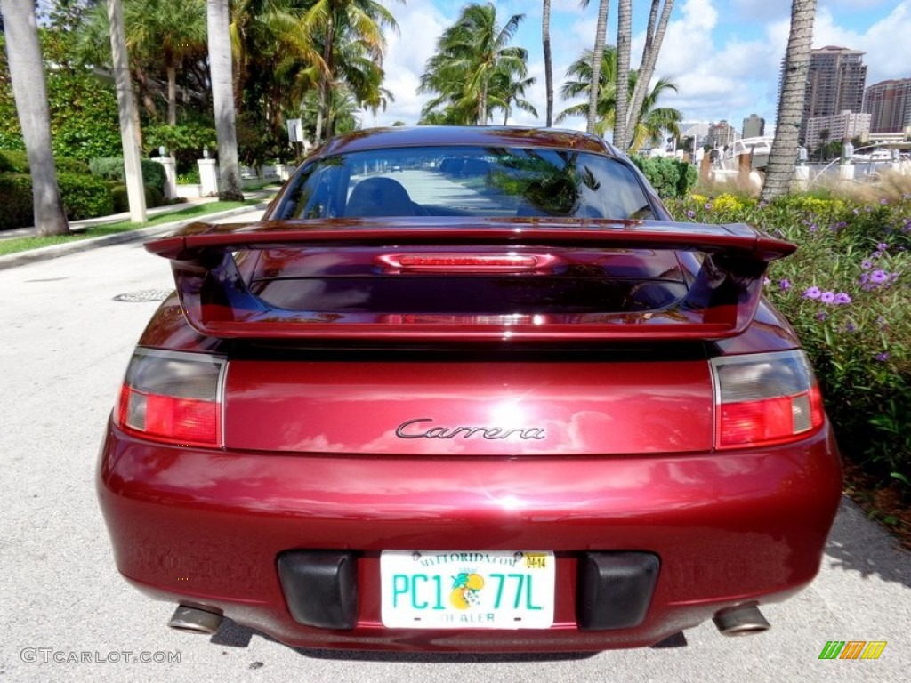2000 911 Carrera Coupe - Arena Red Metallic / Savanna Beige photo #7