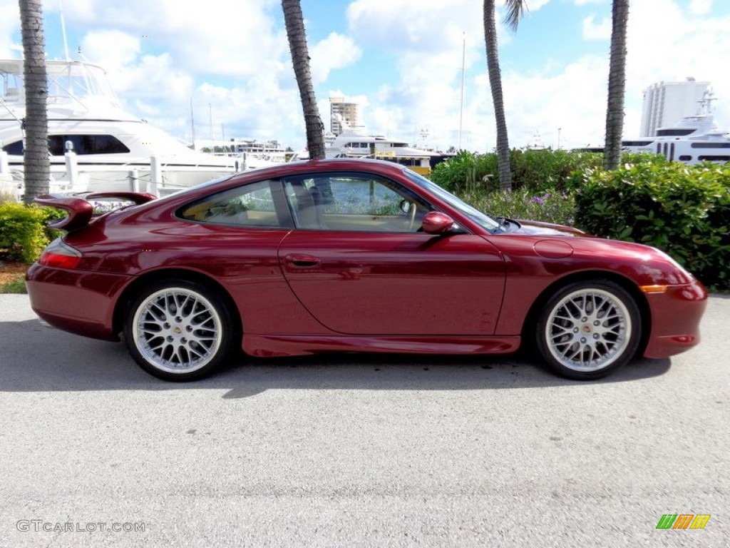 Arena Red Metallic 2000 Porsche 911 Carrera Coupe Exterior Photo #88642490