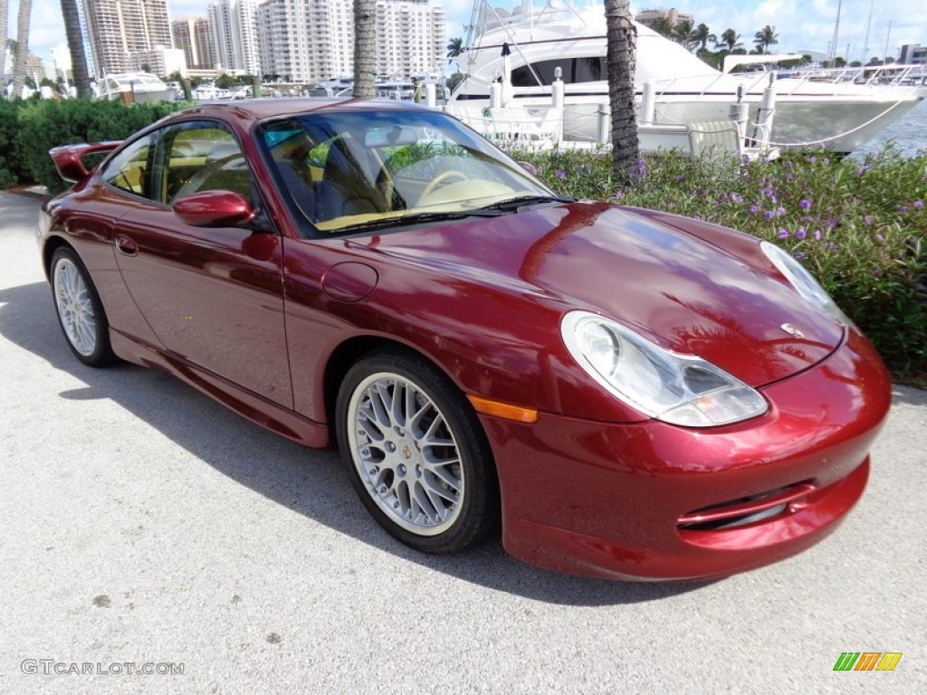 Arena Red Metallic 2000 Porsche 911 Carrera Coupe Exterior Photo #88642540