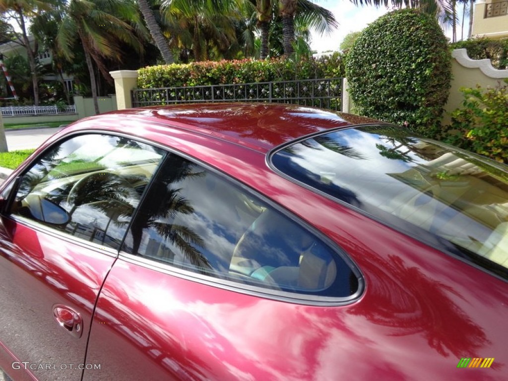 2000 911 Carrera Coupe - Arena Red Metallic / Savanna Beige photo #27