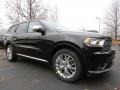 2014 Brilliant Black Crystal Pearl Dodge Durango Citadel  photo #4