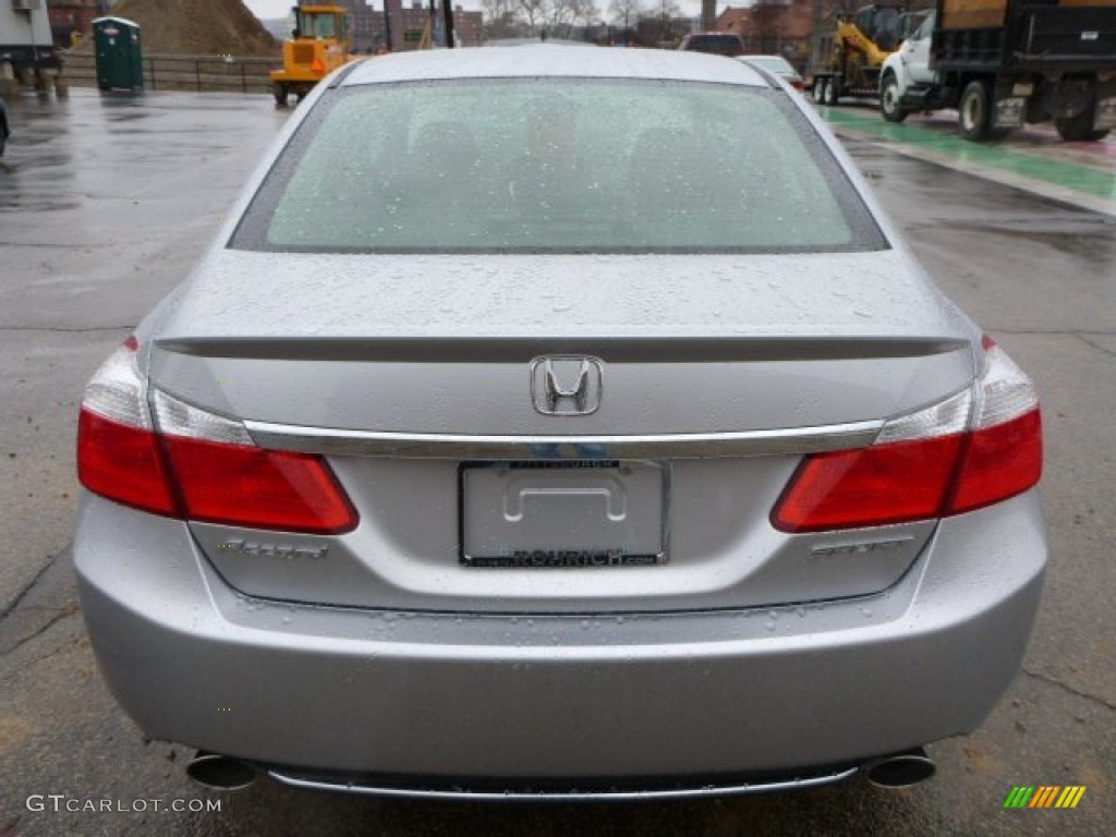 2014 Accord Sport Sedan - Alabaster Silver Metallic / Black photo #4