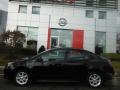 2011 Super Black Nissan Sentra 2.0 SR  photo #2