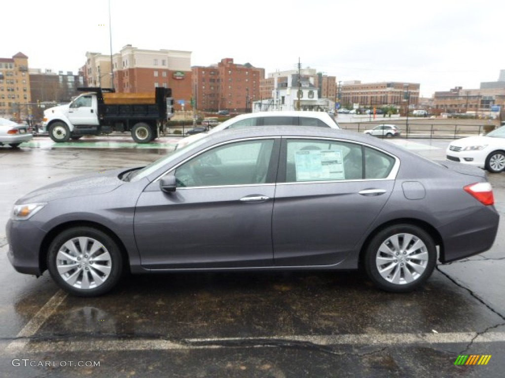2014 Accord EX Sedan - Modern Steel Metallic / Gray photo #2
