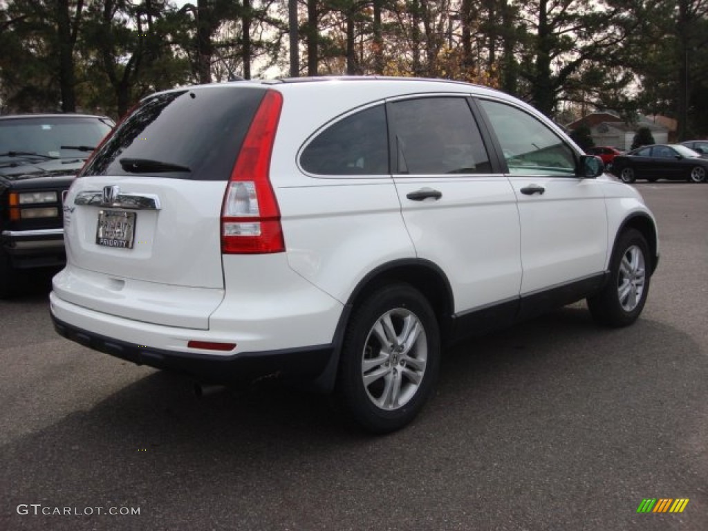 2011 CR-V EX - Taffeta White / Gray photo #5