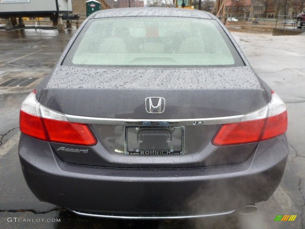 2014 Accord EX Sedan - Modern Steel Metallic / Gray photo #4