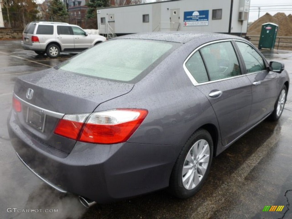 2014 Accord EX Sedan - Modern Steel Metallic / Gray photo #5