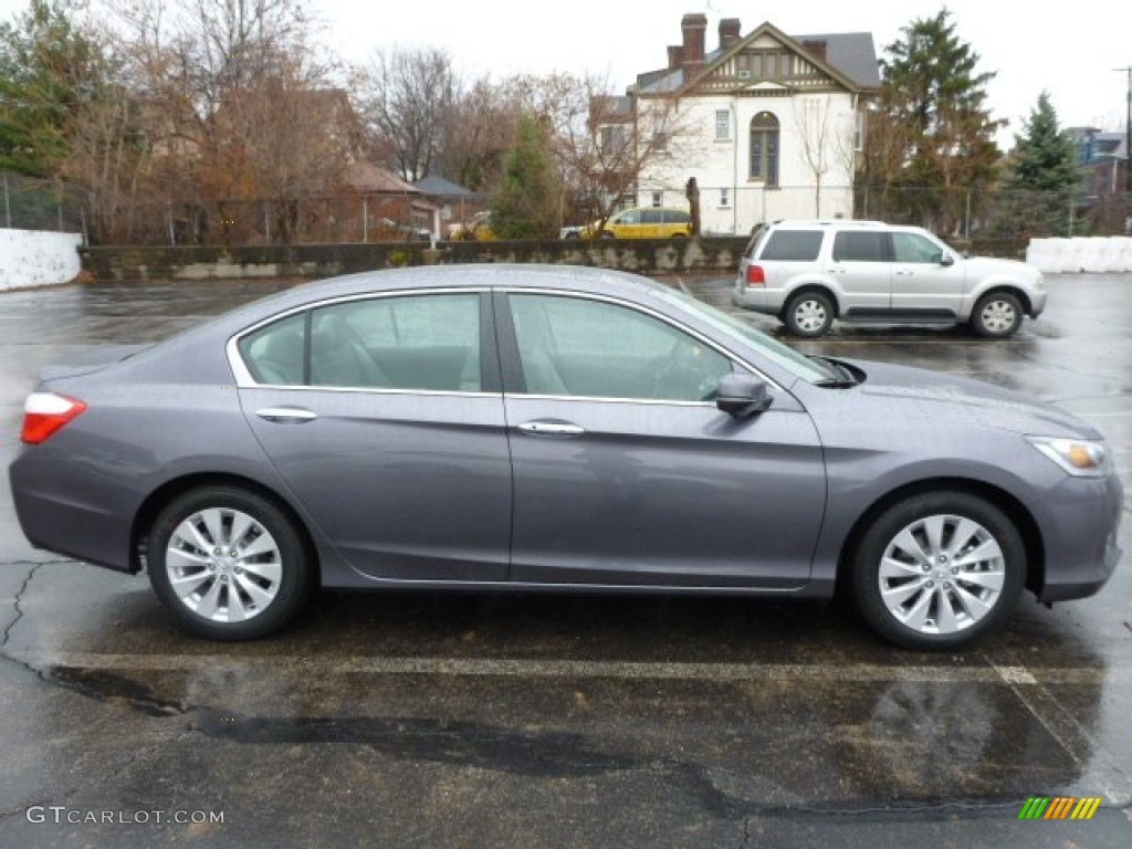 2014 Accord EX Sedan - Modern Steel Metallic / Gray photo #6