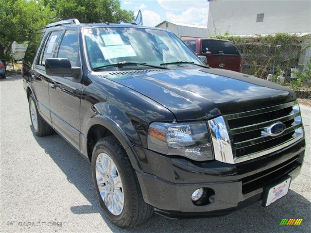 2012 Expedition Limited - Black / Charcoal Black photo #23