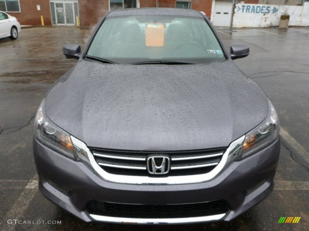 2014 Accord EX Sedan - Modern Steel Metallic / Gray photo #8