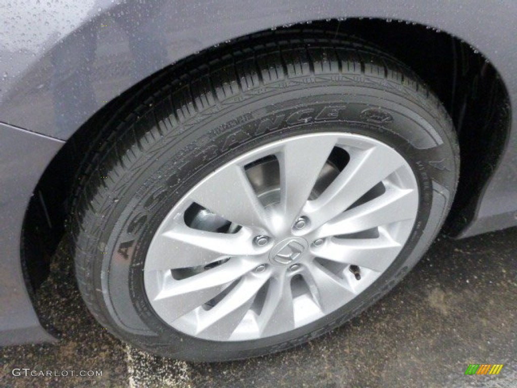 2014 Accord EX Sedan - Modern Steel Metallic / Gray photo #9