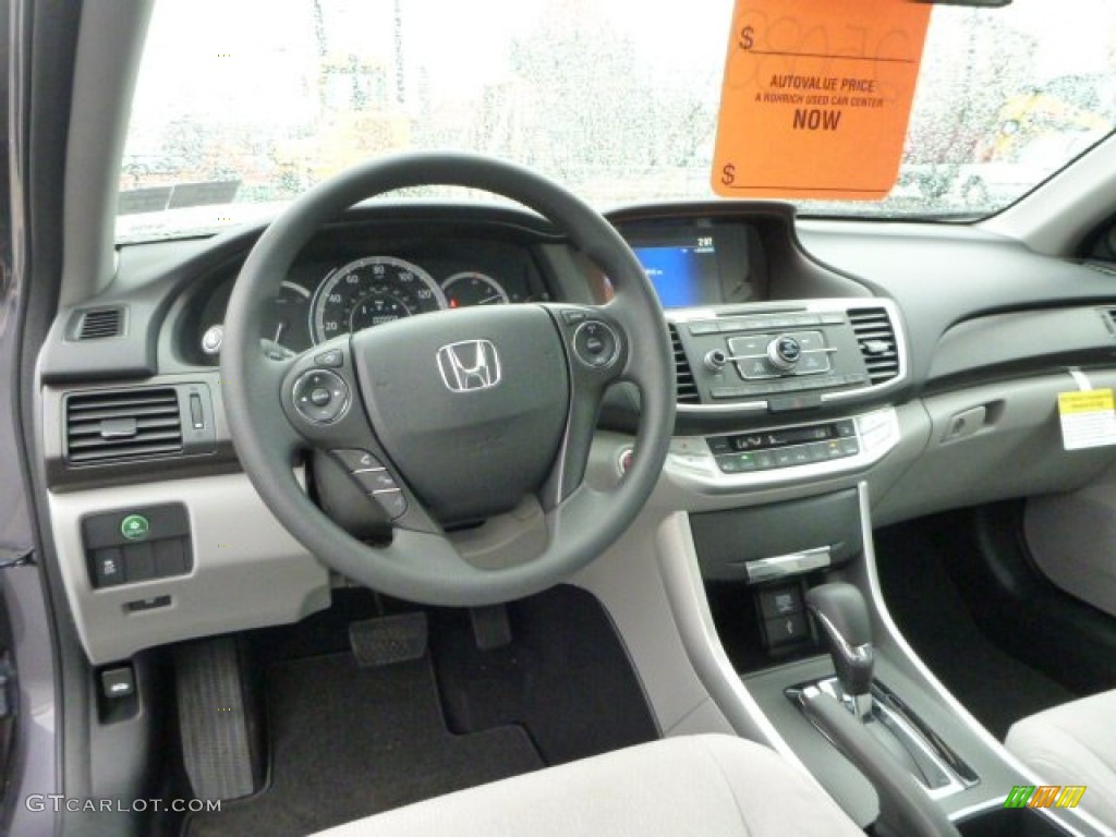 2014 Accord EX Sedan - Modern Steel Metallic / Gray photo #12