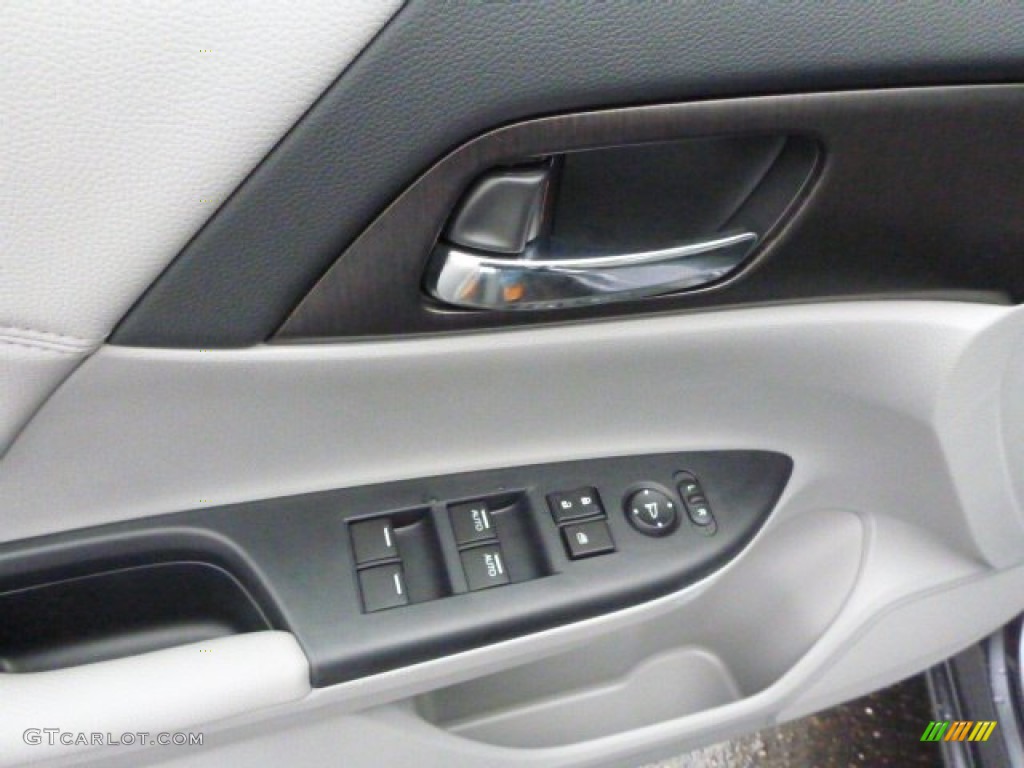 2014 Accord EX Sedan - Modern Steel Metallic / Gray photo #13