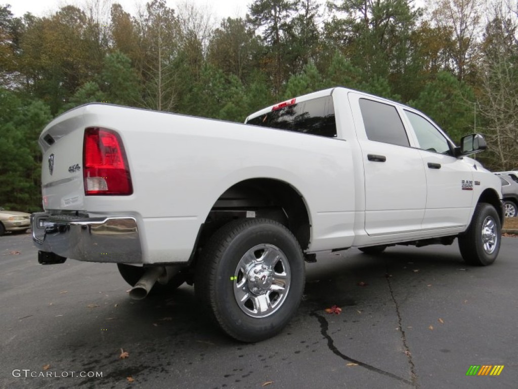 Bright White 2014 Ram 2500 Tradesman Crew Cab 4x4 Exterior Photo #88645072