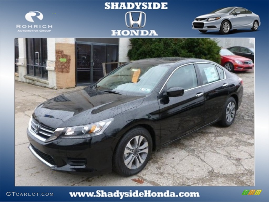 Crystal Black Pearl Honda Accord