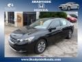 2014 Crystal Black Pearl Honda Accord LX Sedan  photo #1