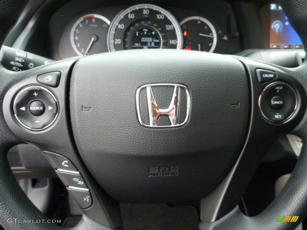 2014 Accord LX Sedan - Crystal Black Pearl / Black photo #14