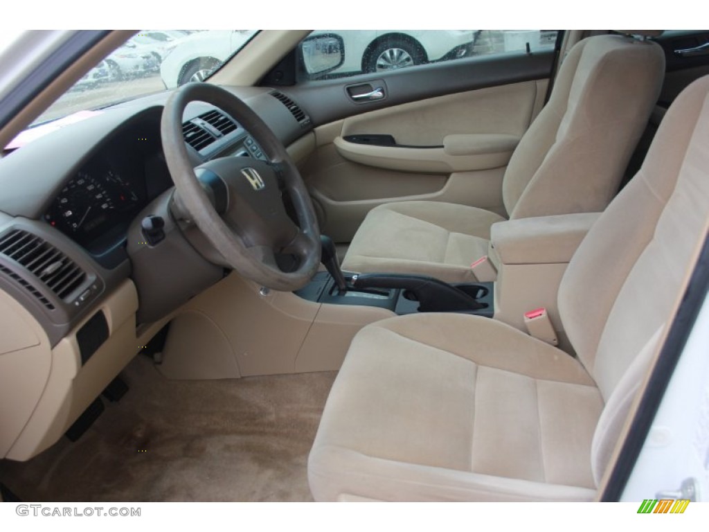 2007 Accord Value Package Sedan - Taffeta White / Ivory photo #11