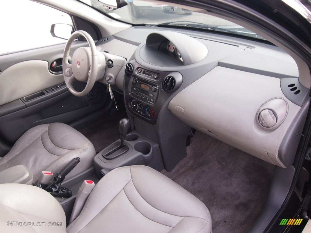 2003 Saturn ION 3 Sedan Gray Dashboard Photo #88646257