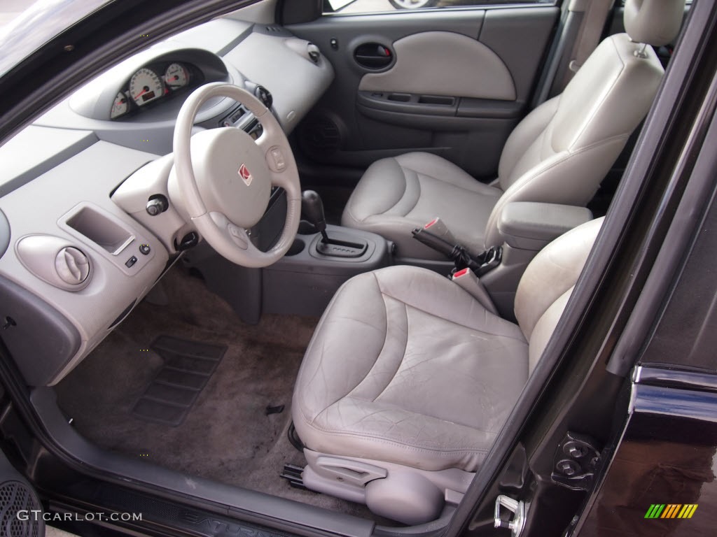 Gray Interior 2003 Saturn ION 3 Sedan Photo #88646554