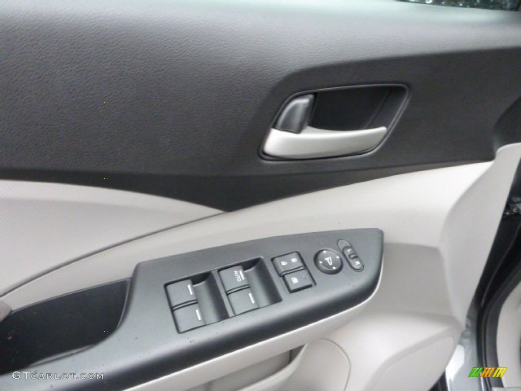 2014 CR-V LX AWD - Polished Metal Metallic / Gray photo #13