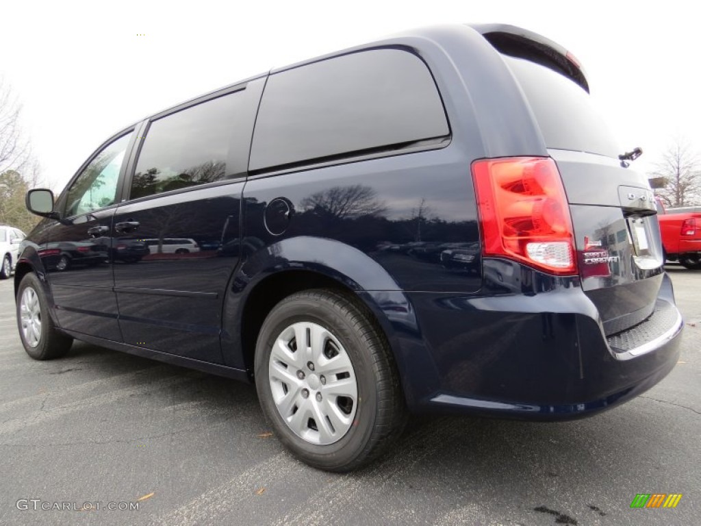 2014 Grand Caravan SE - True Blue Pearl / Black/Light Graystone photo #2