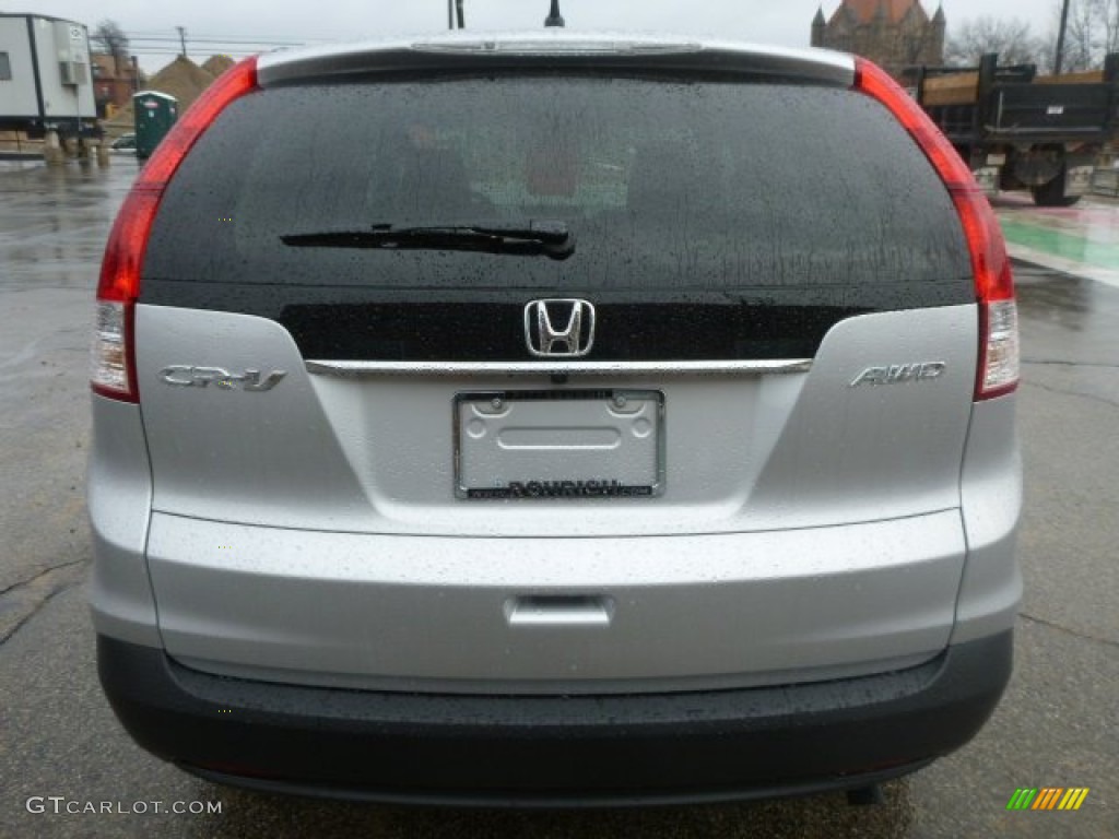 2014 CR-V EX AWD - Alabaster Silver Metallic / Black photo #4