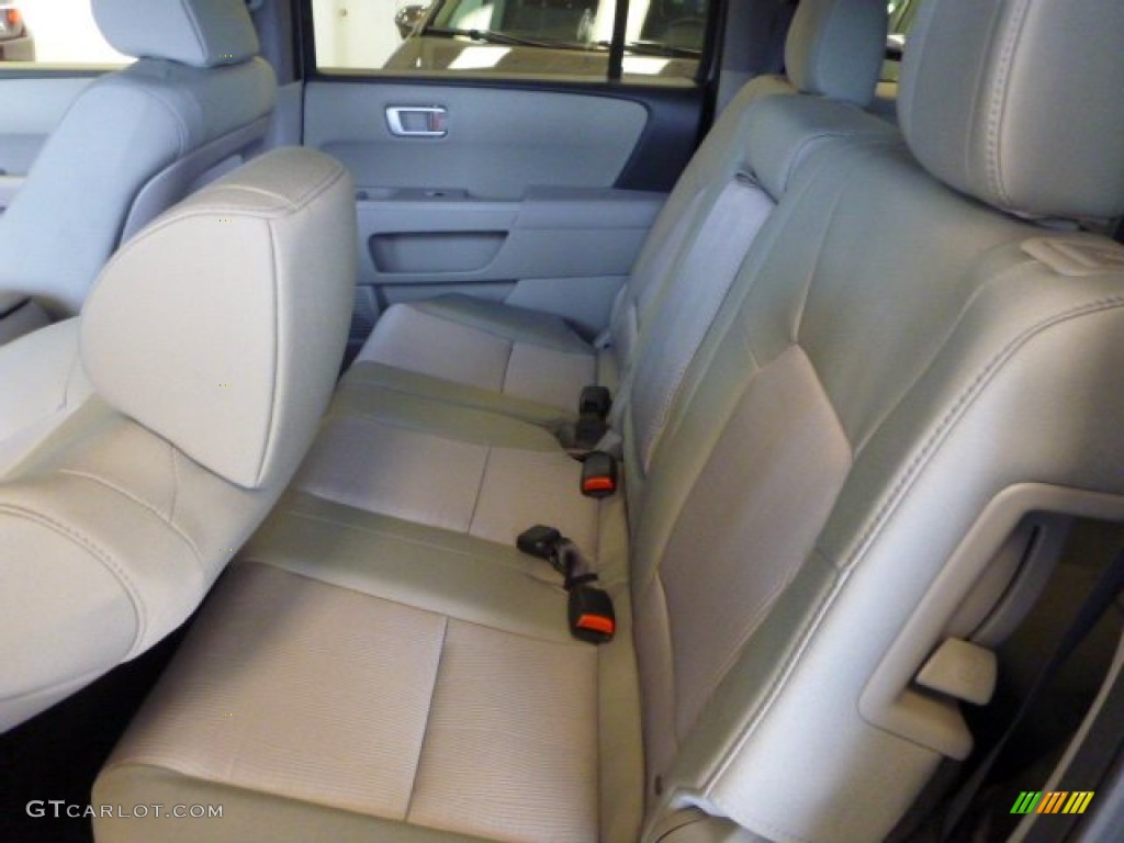 2014 Pilot EX 4WD - Modern Steel Metallic / Gray photo #10