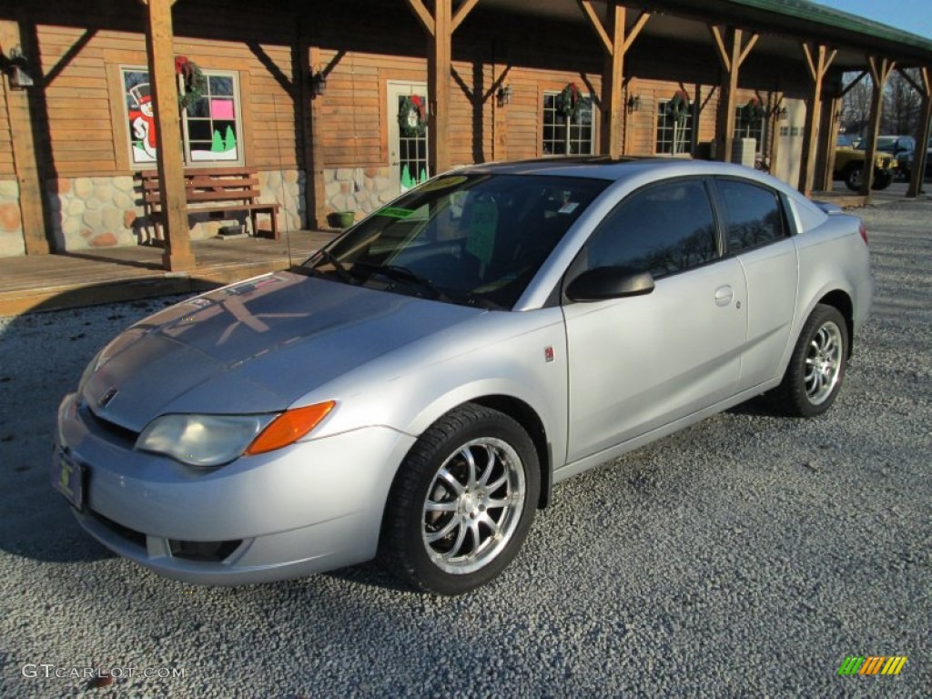 Silver Nickel 2004 Saturn ION 2 Quad Coupe Exterior Photo #88649050